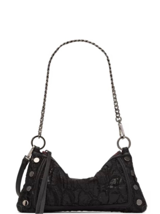 Hammitt Handbags - Hammitt Kyle Shoulder Bag in Midnight Marquise with Gunmetal Hardware